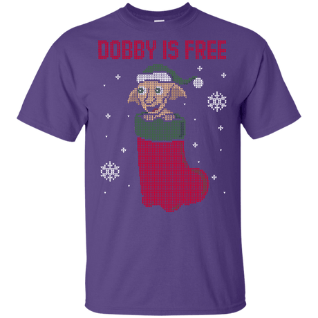 T-Shirts Purple / YXS Free Elf! Youth T-Shirt
