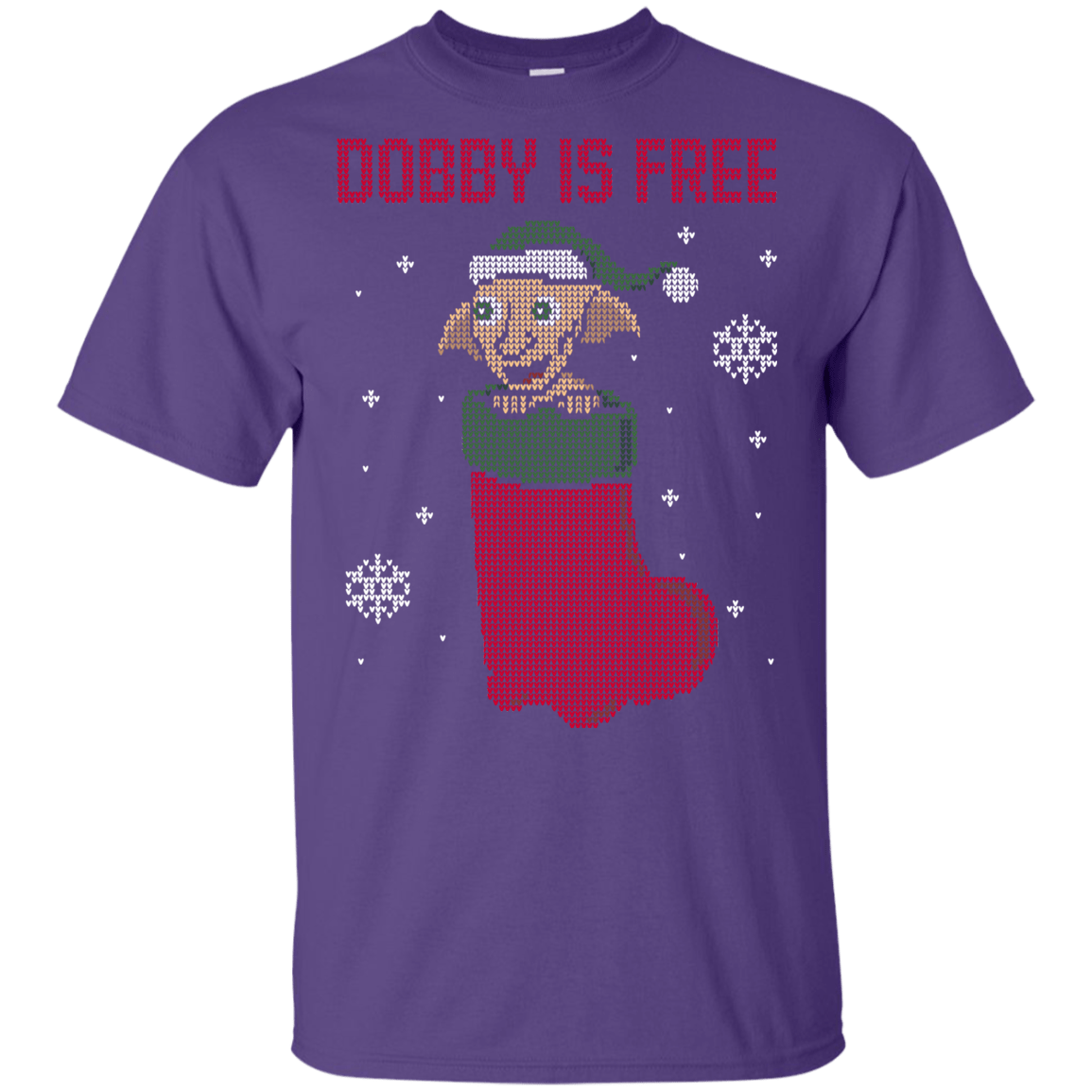 T-Shirts Purple / YXS Free Elf! Youth T-Shirt