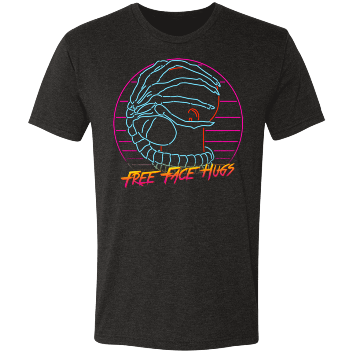 Free Face Hugs Men's Triblend T-Shirt
