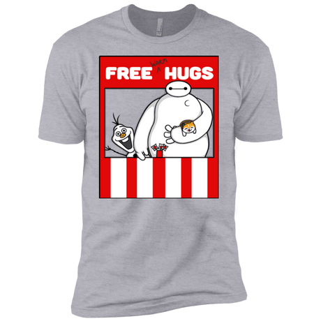 T-Shirts Heather Grey / YXS Free Hugs Boys Premium T-Shirt