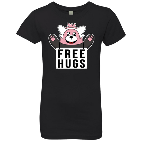 T-Shirts Black / YXS Free Hugs Girls Premium T-Shirt