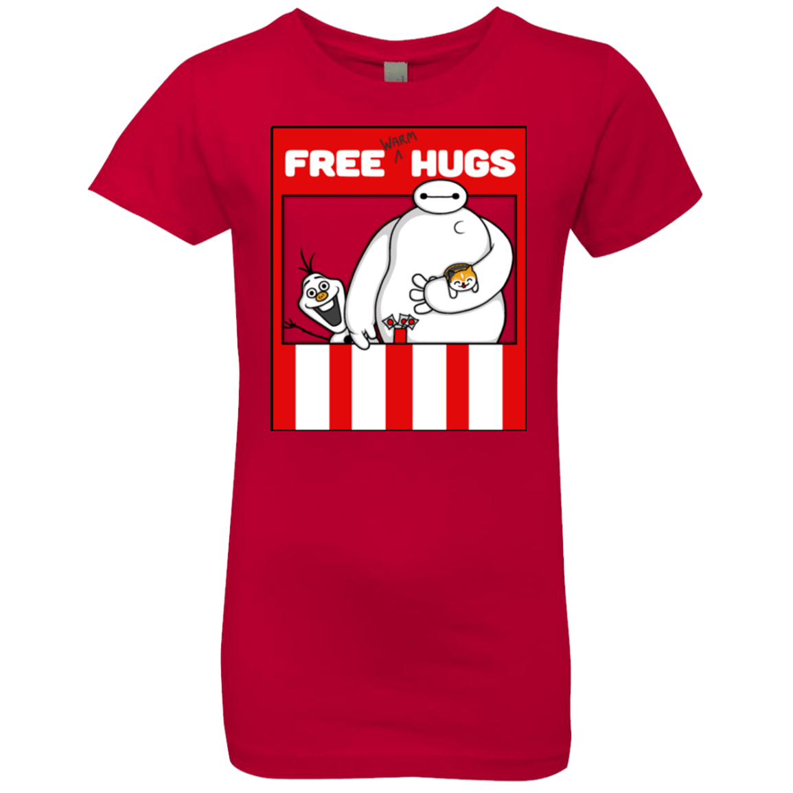 Free Hugs Girls Premium T-Shirt