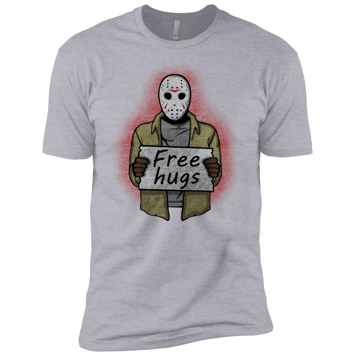 T-Shirts Heather Grey / YXS Free Hugs Jason Boys Premium T-Shirt