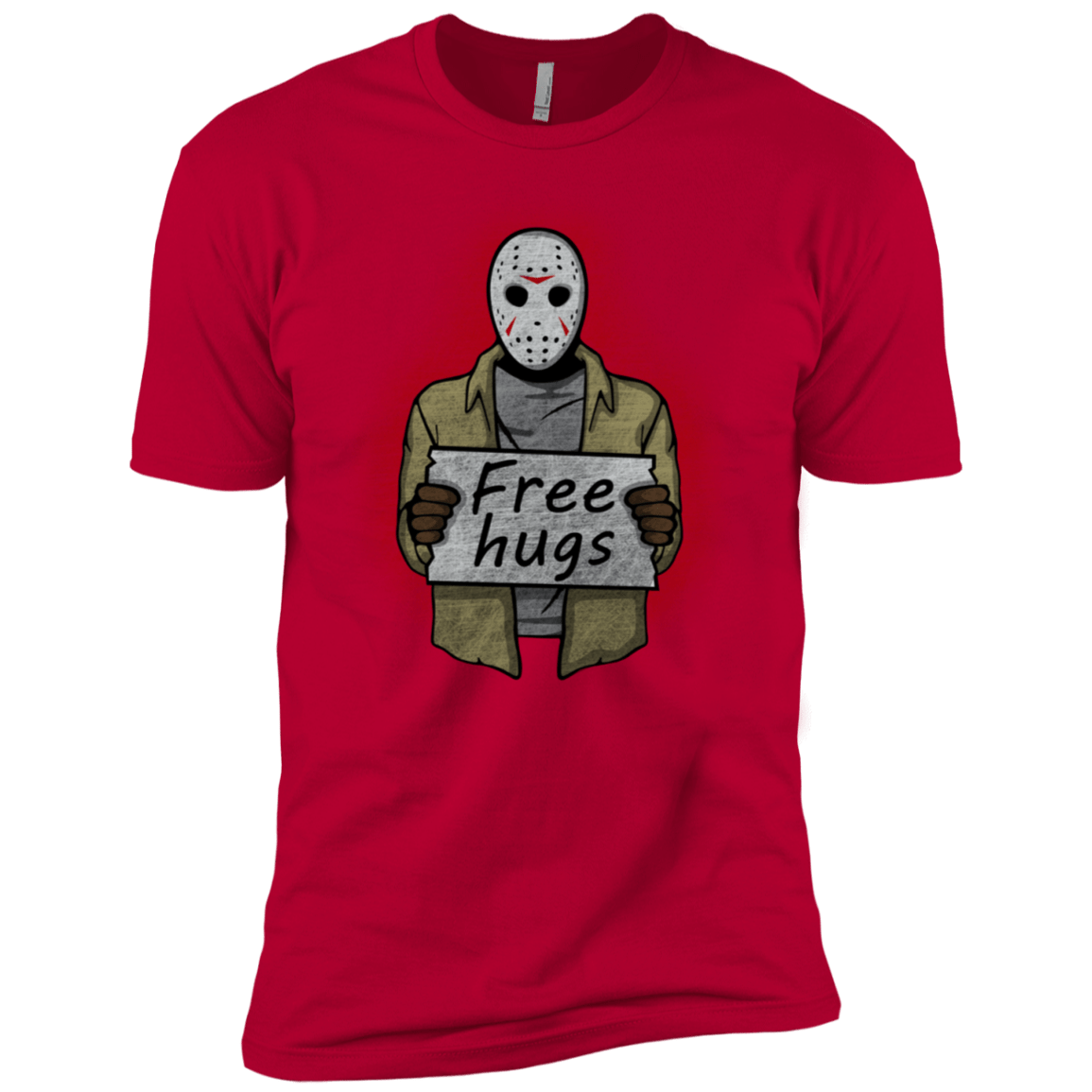 T-Shirts Red / YXS Free Hugs Jason Boys Premium T-Shirt
