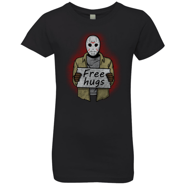 T-Shirts Black / YXS Free Hugs Jason Girls Premium T-Shirt