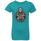 T-Shirts Tahiti Blue / YXS Free Hugs Jason Girls Premium T-Shirt