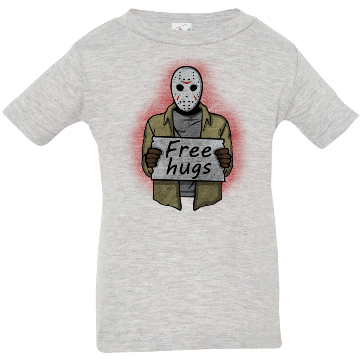 T-Shirts Heather Grey / 6 Months Free Hugs Jason Infant Premium T-Shirt