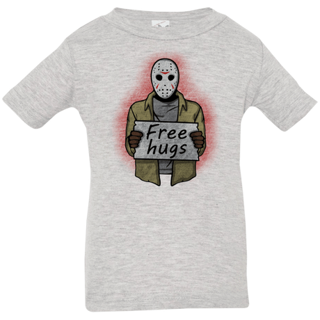 T-Shirts Heather Grey / 6 Months Free Hugs Jason Infant Premium T-Shirt