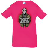 T-Shirts Hot Pink / 6 Months Free Hugs Jason Infant Premium T-Shirt