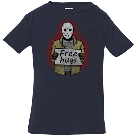 T-Shirts Navy / 6 Months Free Hugs Jason Infant Premium T-Shirt