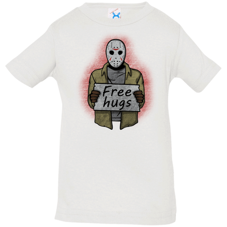 T-Shirts White / 6 Months Free Hugs Jason Infant Premium T-Shirt