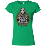 T-Shirts Irish Green / S Free Hugs Jason Junior Slimmer-Fit T-Shirt