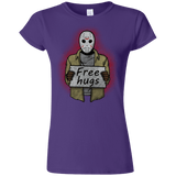 T-Shirts Purple / S Free Hugs Jason Junior Slimmer-Fit T-Shirt