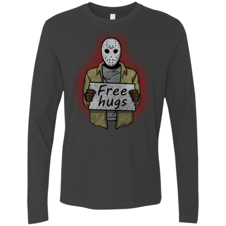 T-Shirts Heavy Metal / S Free Hugs Jason Men's Premium Long Sleeve
