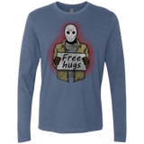 T-Shirts Indigo / S Free Hugs Jason Men's Premium Long Sleeve