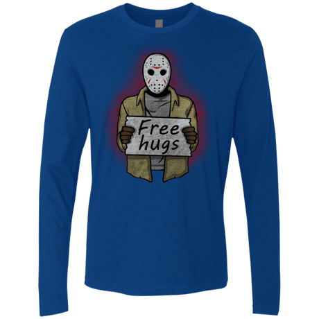 T-Shirts Royal / S Free Hugs Jason Men's Premium Long Sleeve