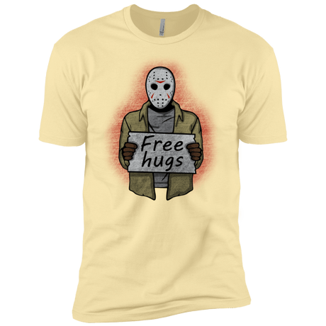 T-Shirts Banana Cream / X-Small Free Hugs Jason Men's Premium T-Shirt