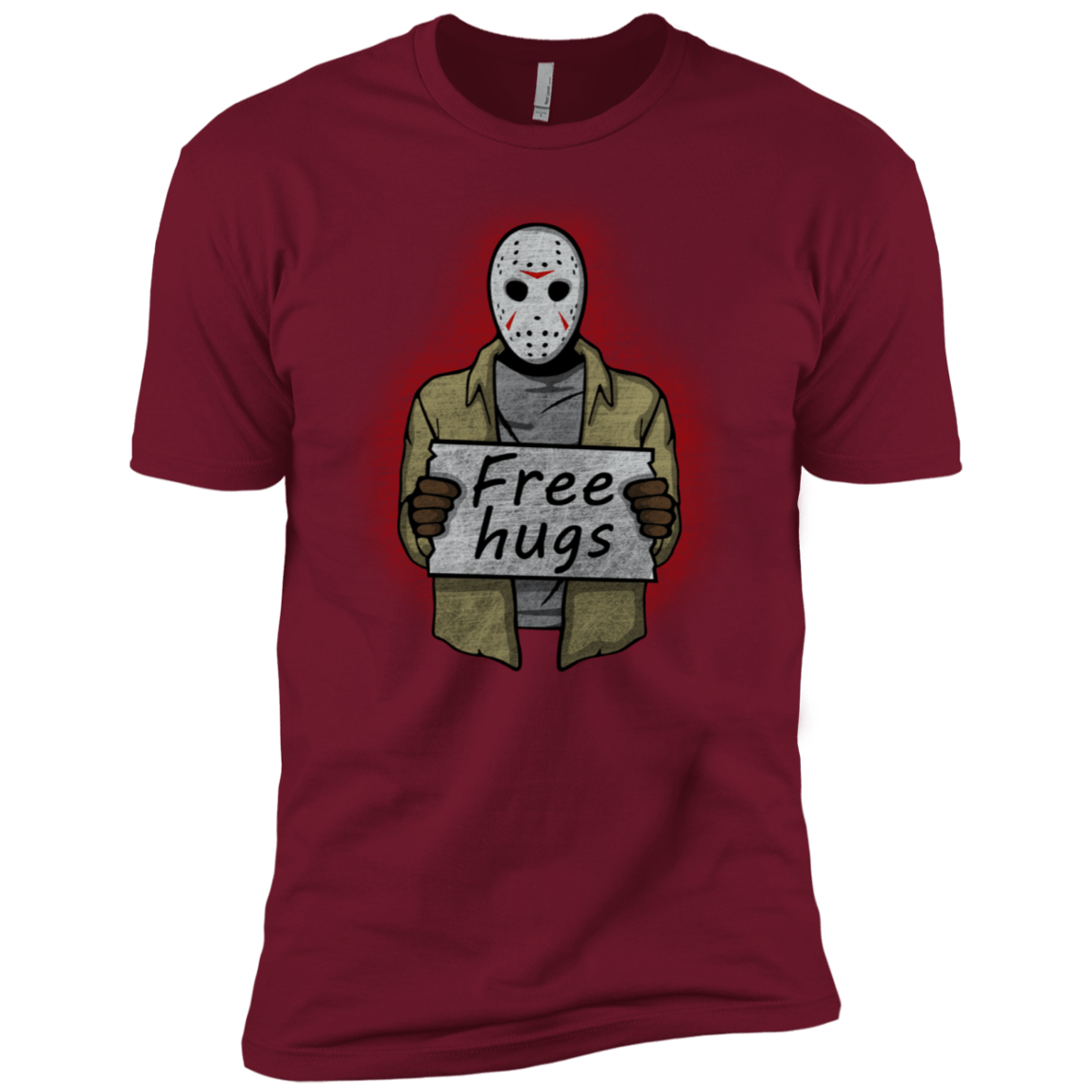 T-Shirts Cardinal / X-Small Free Hugs Jason Men's Premium T-Shirt