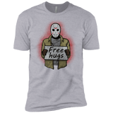 T-Shirts Heather Grey / X-Small Free Hugs Jason Men's Premium T-Shirt