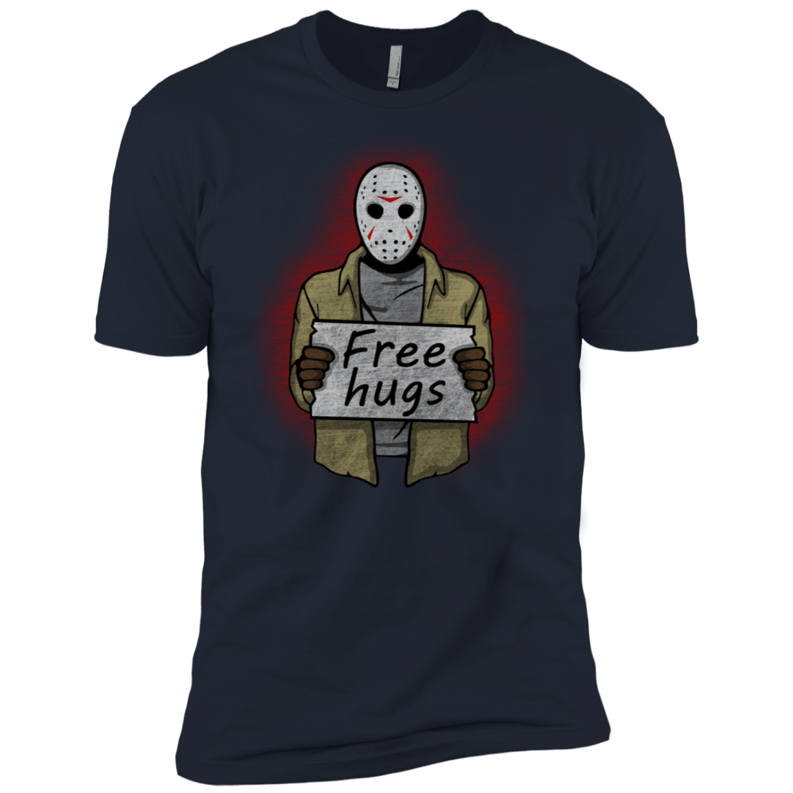 T-Shirts Midnight Navy / X-Small Free Hugs Jason Men's Premium T-Shirt