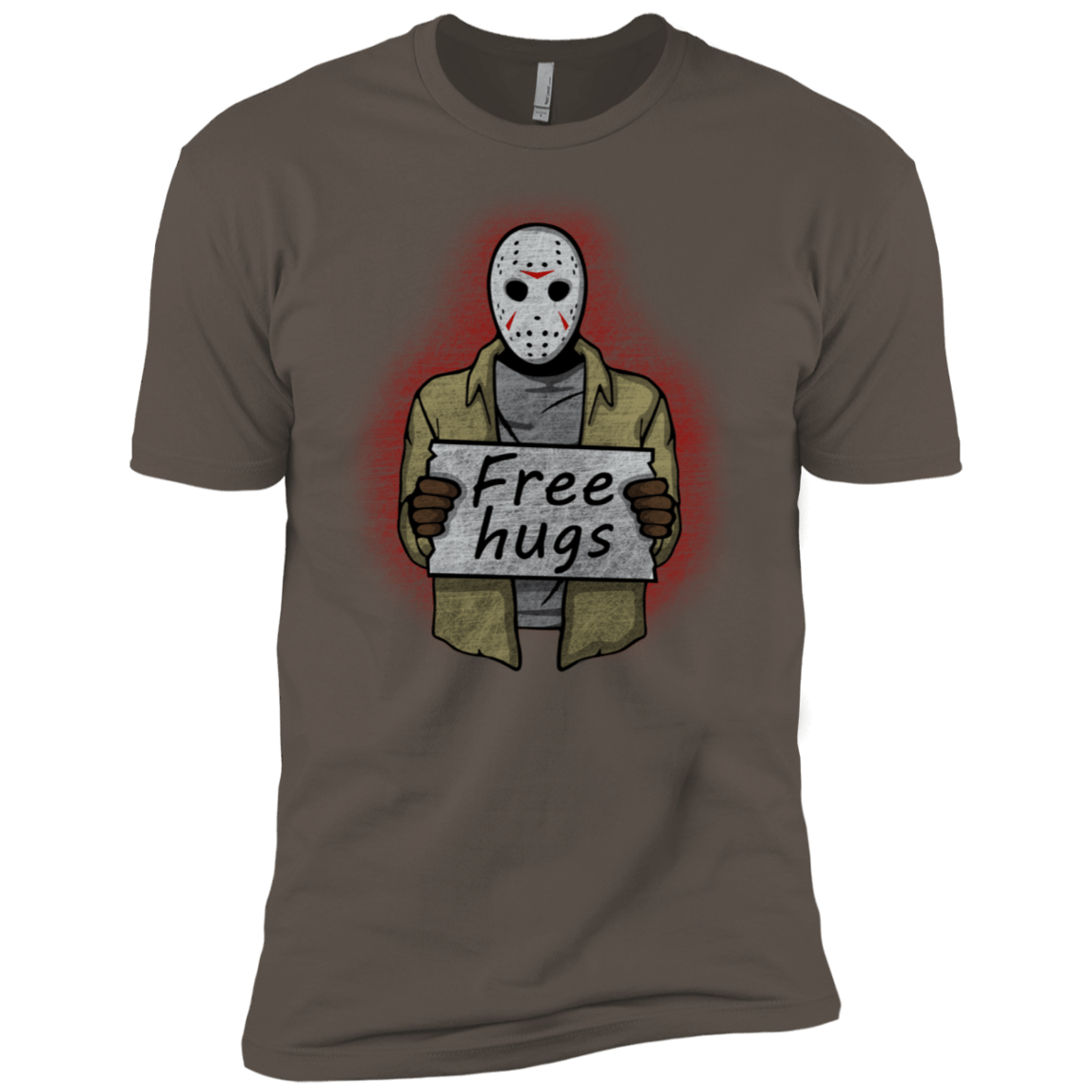 T-Shirts Warm Grey / X-Small Free Hugs Jason Men's Premium T-Shirt