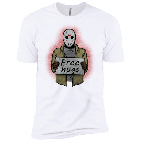 T-Shirts White / X-Small Free Hugs Jason Men's Premium T-Shirt