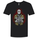 T-Shirts Black / X-Small Free Hugs Jason Men's Premium V-Neck