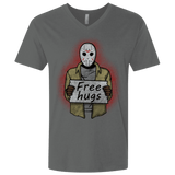 T-Shirts Heavy Metal / X-Small Free Hugs Jason Men's Premium V-Neck