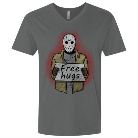T-Shirts Heavy Metal / X-Small Free Hugs Jason Men's Premium V-Neck