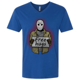 T-Shirts Royal / X-Small Free Hugs Jason Men's Premium V-Neck