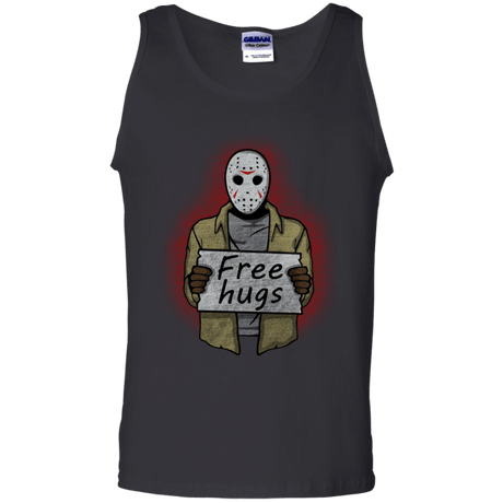 T-Shirts Black / S Free Hugs Jason Men's Tank Top