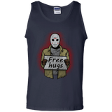 T-Shirts Navy / S Free Hugs Jason Men's Tank Top