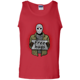T-Shirts Red / S Free Hugs Jason Men's Tank Top