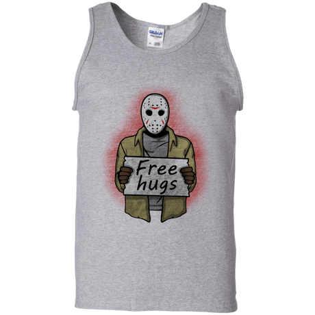 T-Shirts Sport Grey / S Free Hugs Jason Men's Tank Top