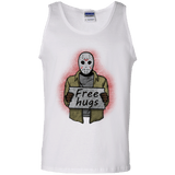 T-Shirts White / S Free Hugs Jason Men's Tank Top