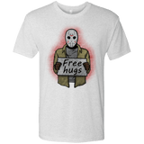 T-Shirts Heather White / S Free Hugs Jason Men's Triblend T-Shirt