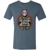 T-Shirts Indigo / S Free Hugs Jason Men's Triblend T-Shirt