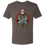 T-Shirts Macchiato / S Free Hugs Jason Men's Triblend T-Shirt