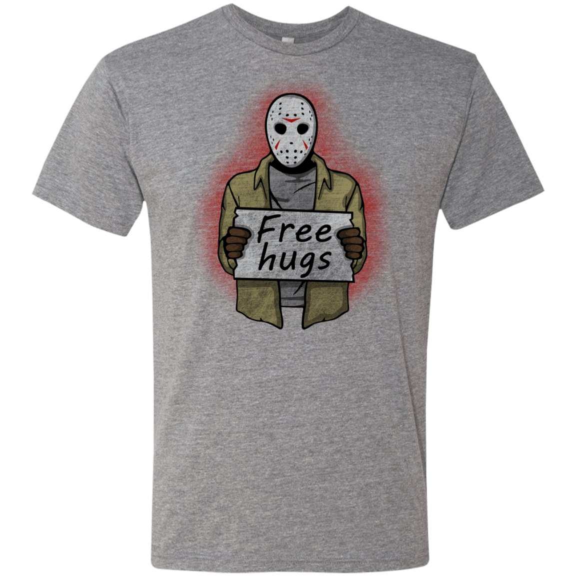 T-Shirts Premium Heather / S Free Hugs Jason Men's Triblend T-Shirt
