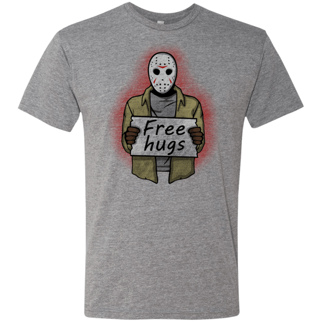 T-Shirts Premium Heather / S Free Hugs Jason Men's Triblend T-Shirt