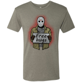 T-Shirts Venetian Grey / S Free Hugs Jason Men's Triblend T-Shirt