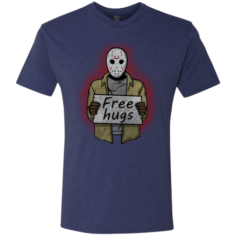 T-Shirts Vintage Navy / S Free Hugs Jason Men's Triblend T-Shirt
