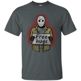 T-Shirts Dark Heather / S Free Hugs Jason T-Shirt