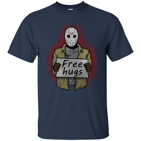 T-Shirts Navy / S Free Hugs Jason T-Shirt