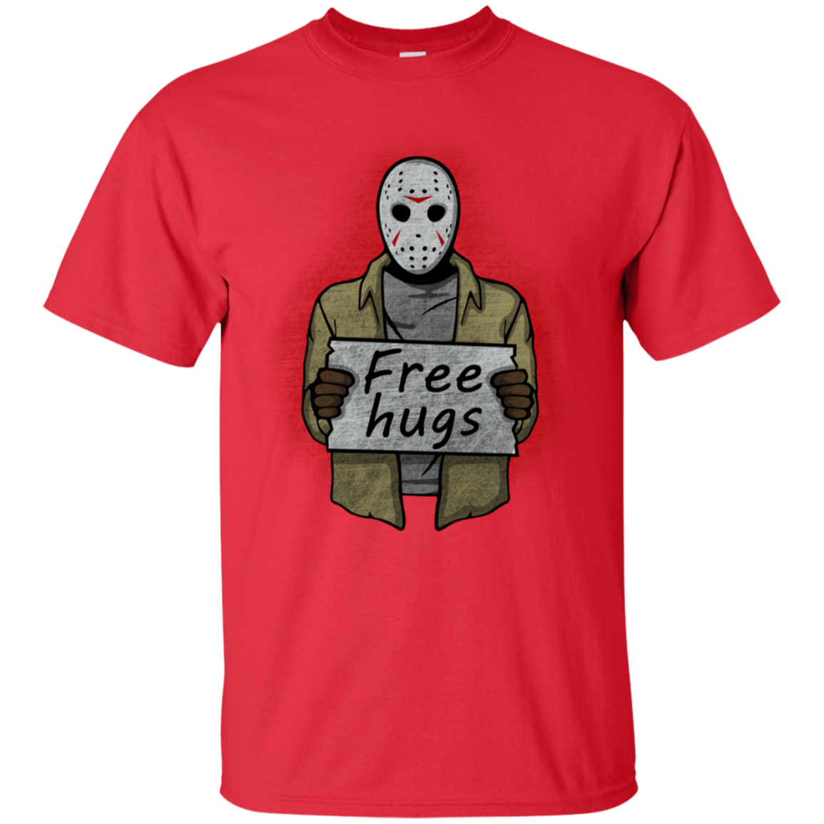 T-Shirts Red / S Free Hugs Jason T-Shirt