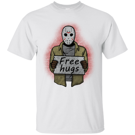 T-Shirts White / S Free Hugs Jason T-Shirt