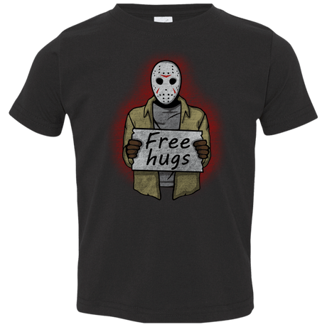 T-Shirts Black / 2T Free Hugs Jason Toddler Premium T-Shirt