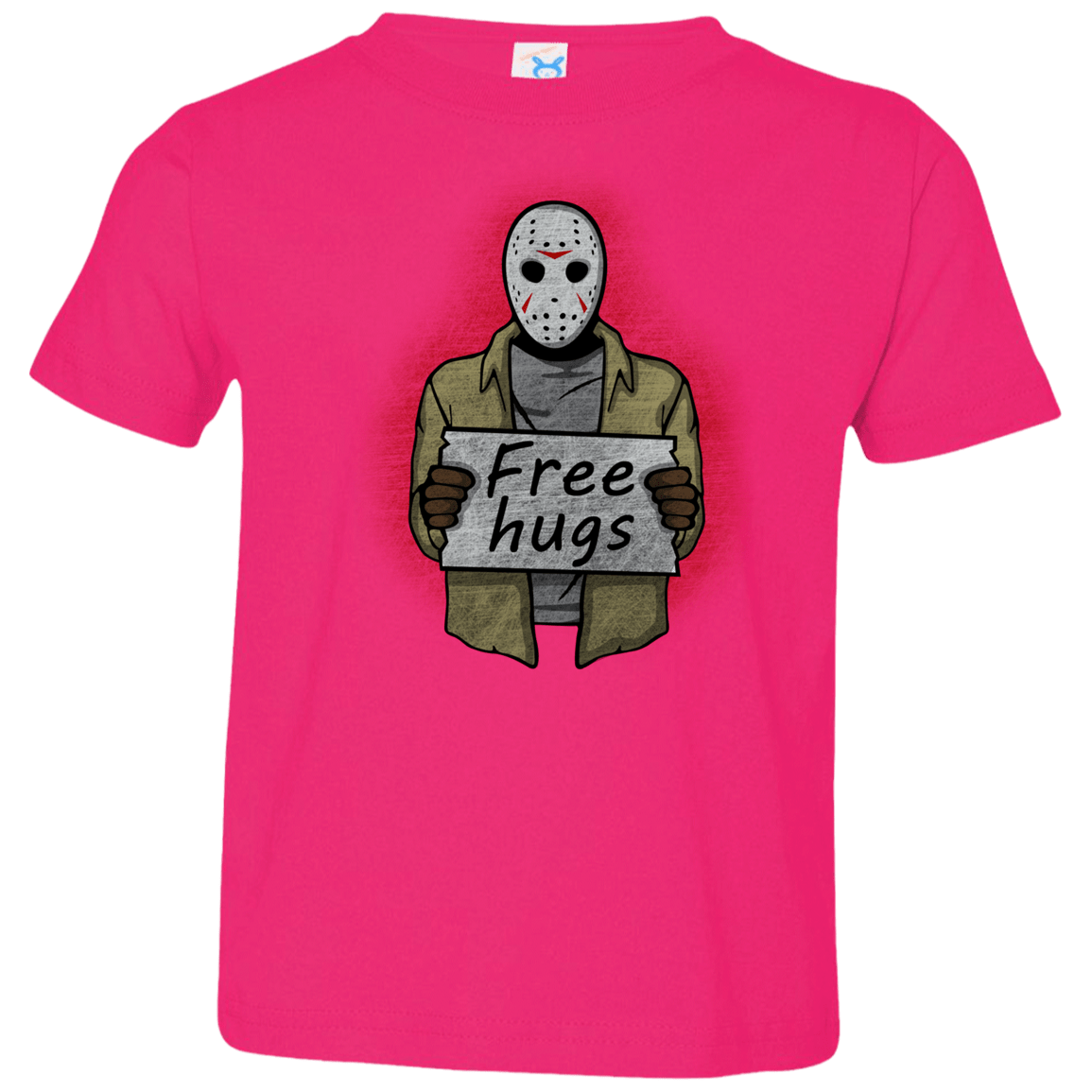 T-Shirts Hot Pink / 2T Free Hugs Jason Toddler Premium T-Shirt