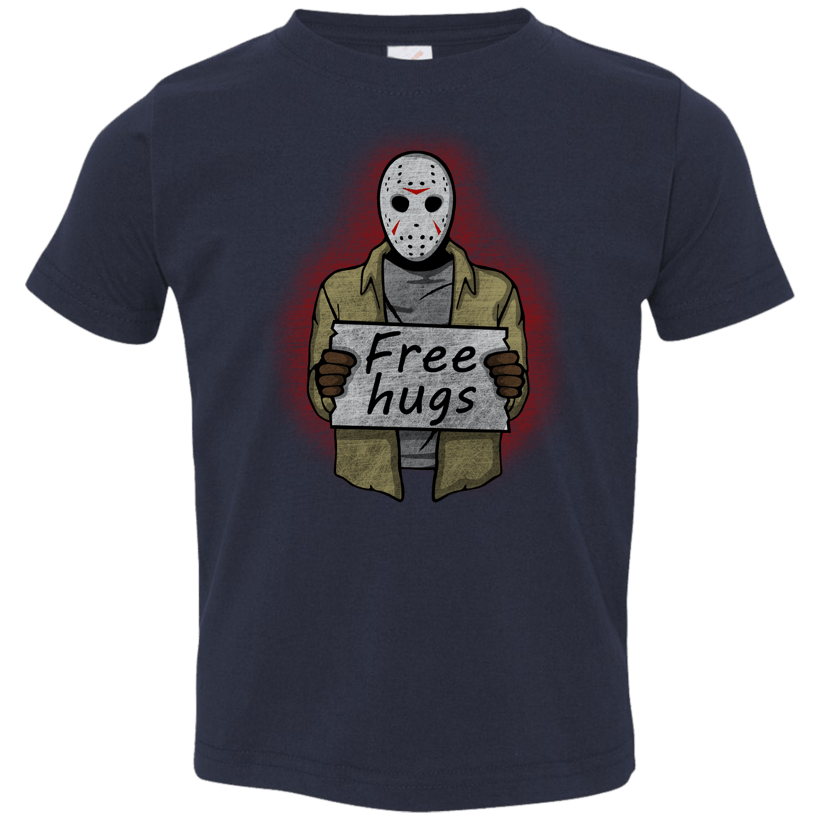 T-Shirts Navy / 2T Free Hugs Jason Toddler Premium T-Shirt