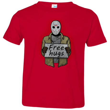 T-Shirts Red / 2T Free Hugs Jason Toddler Premium T-Shirt